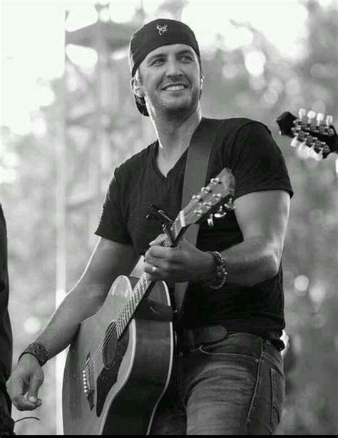 Luke Bryan - there's just something about a man with a guitar! | Luke bryan, Country music, Luke