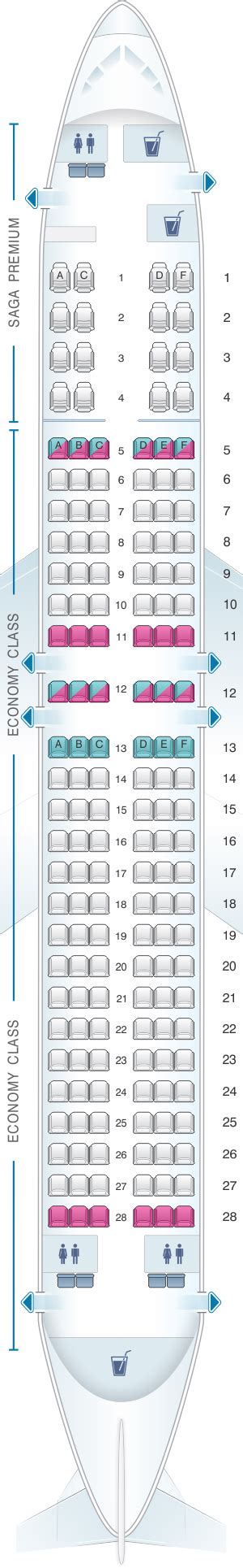 Boeing 737 Max 8 Seat Map Icelandair