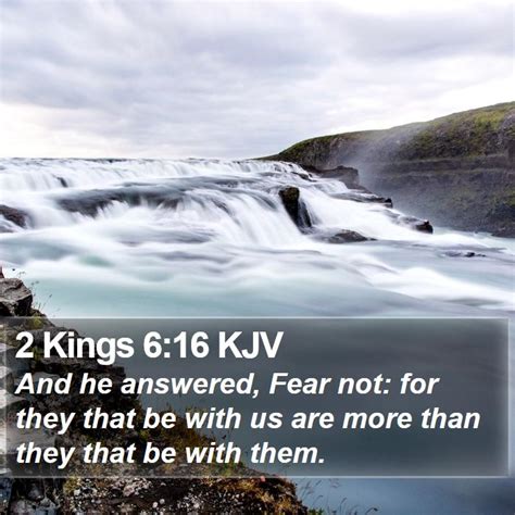 2 Kings 6:16 KJV Bible Verse Images