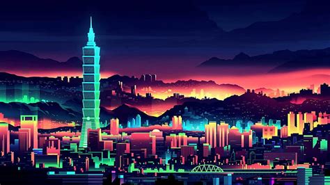 480x800px | free download | HD wallpaper: Retro style, 1980s, neon, city | Wallpaper Flare