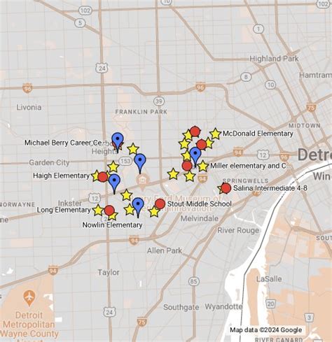 Dearborn Public Schools - Google My Maps