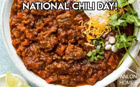 National Chili Day, Let’s Celebrate! - Anlon Construction