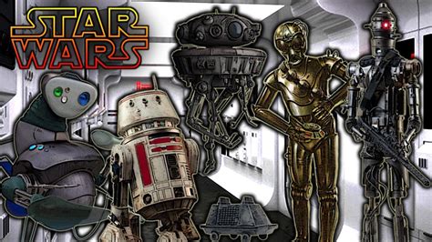 Different Types of Droids - Star Wars Explained - YouTube