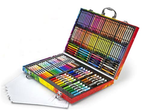 Crayola Inspiration Art Case (140 Pieces) with Crayons, Art Tools ...