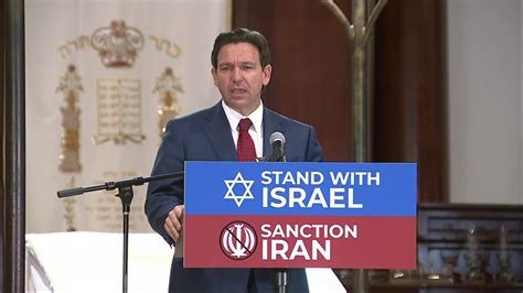 Governor Ron DeSantis declares emergency after Israel attack | FOX 13 ...