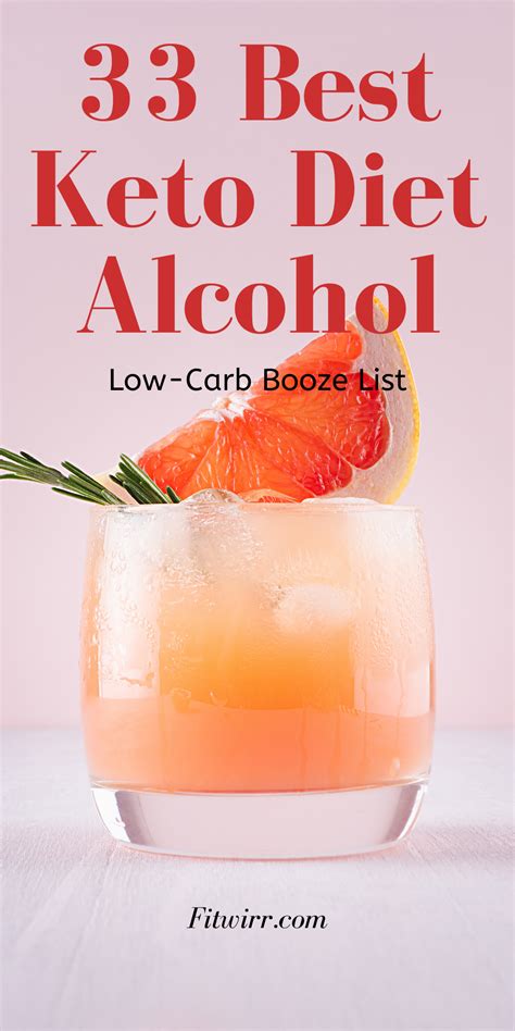 Keto Alcohol - 33 Low-Carb Alcohol Drinks to Keep You in Ketosis - Fitwirr | Keto diet alcohol ...