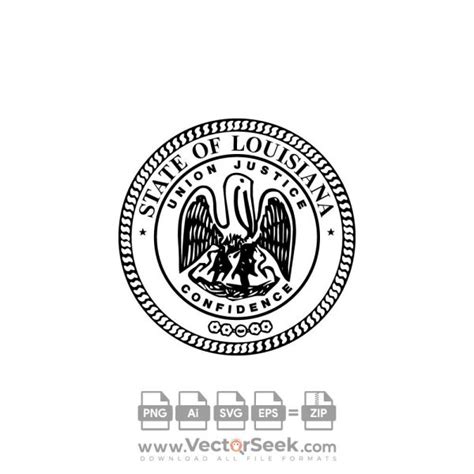 Louisiana State Seal Logo Vector - (.Ai .PNG .SVG .EPS Free Download)