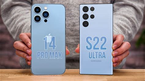 iPhone 14 Pro Max vs Samsung S22 Ultra - YouTube