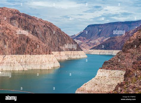 Lake Mead in Hoover dam Stock Photo - Alamy