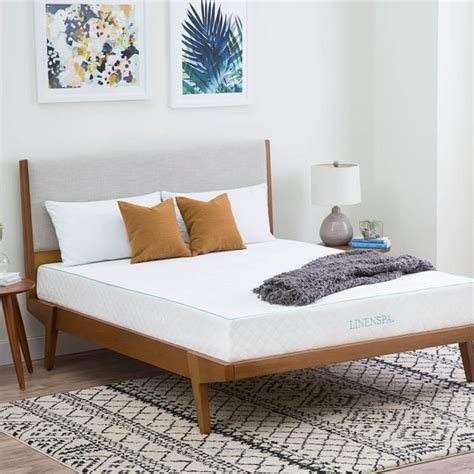 Linenspa 10 Inch Gel Memory Foam Mattress - Multiple Sizes - Walmart.com