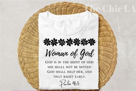 Printable woman of God Scripture Clipart With - Etsy