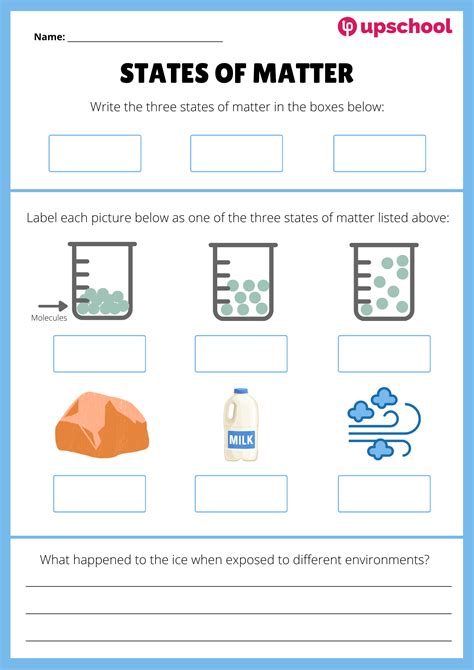 States of matter online pdf worksheet | Live Worksheets - Worksheets Library