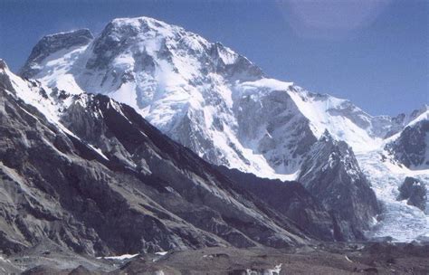 Photographs of Broad Peak ( 8047 metres ) in the Karakoram Mountains of ...