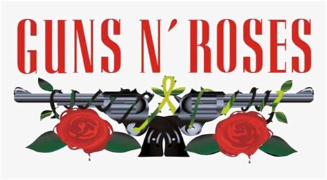 Guns N' Roses Est Un Groupe De Hard Rock Américain - Guns N Roses Logo Png Transparent PNG ...