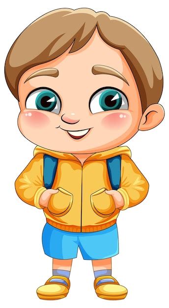 Premium Vector | Cute boy cartoon character