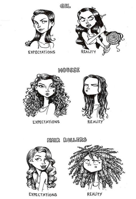 Successfully Styling Your Hair: Expectations Vs. Reality | Expectation ...