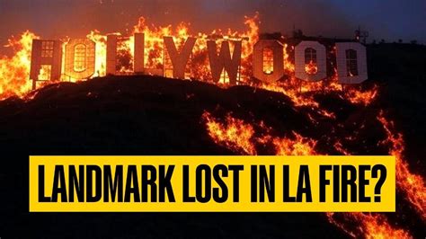 Fact Check: Hollywood Sign Goes Up In Flames? Viral Photo Emerges As Los Angeles Wildfires ...