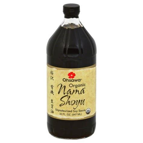 Ohsawa Organic Nama Shoyu Soy Sauce, 32 fl oz - Kroger