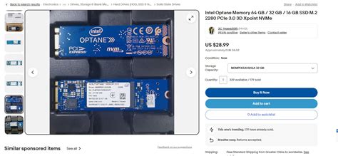 Used Intel Optane modules for homelab - Enterprise Gear - Level1Techs Forums