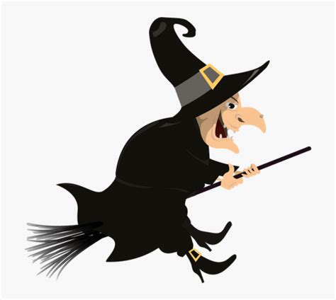 Witch Png Image - Halloween Cartoon Witch, Transparent Png ...