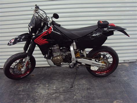 2005 Honda XR650R Supermoto, Black