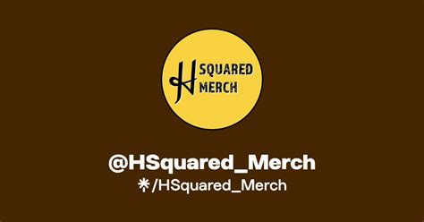 @HSquared_Merch | Linktree