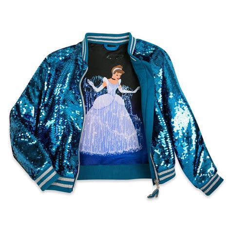 Cinderella Reversible Sequin Bomber Jacket for Girls | shopDisney #disneystyle #cinderella # ...