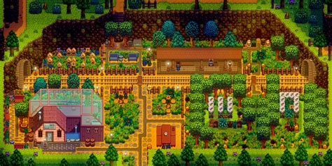 Stardew Valley Tree Farm Layout