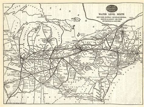 New York Central Railroad Map Photos History And More | Images and Photos finder