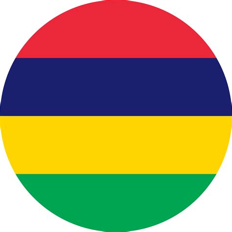 Mauritius Flag PNG HD - PNG Mart