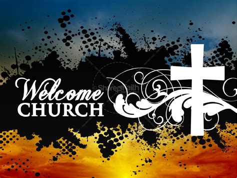 Welcome Church PowerPoint Slides | Clover Media