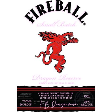 Buy Fireball Dragon Reserve Cinnamon Whiskey Online | Reup Liquor