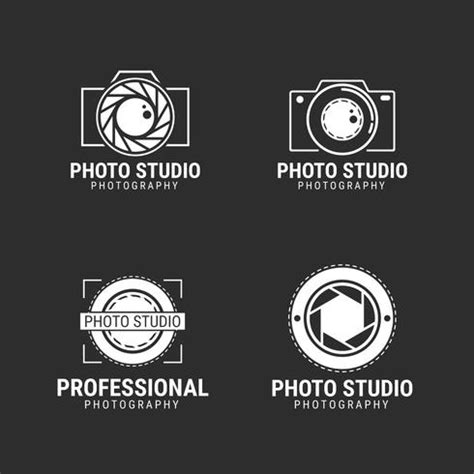 Photographer Logo Vector Collection 237857 Vector Art at Vecteezy