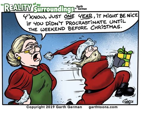 Santa Cartoons Funny