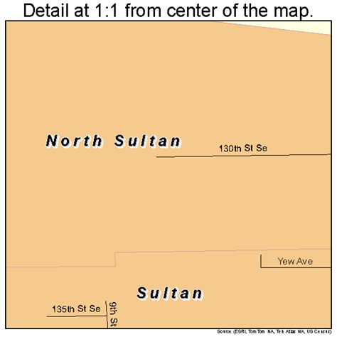 North Sultan Washington Street Map 5350183