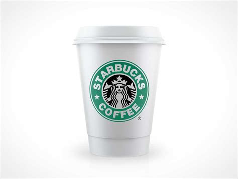 Starbucks Style Coffee Cup PSD Mockup - PSD Mockups