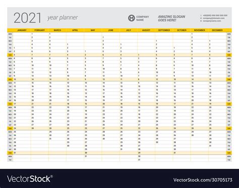 2021 Planner Paper & Party Supplies Calendars & Planners etna.com.pe