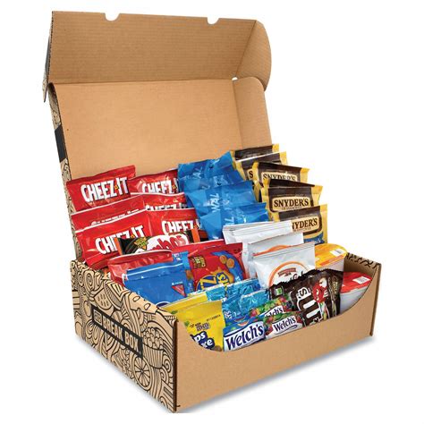 SNACK BOX PROS, Assorted, 45 Items Per Pack, Party Snacks - 807DD9 ...