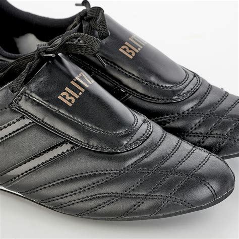 Blitz Adult Martial Arts Training Shoes - Black / Black