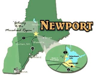 Local Maps - Newport, ME