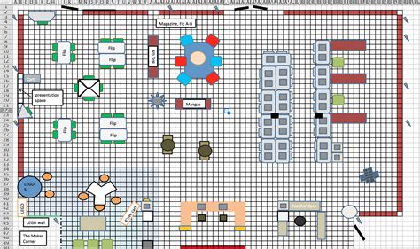 How To Make A Floor Plan With Excel - floorplans.click