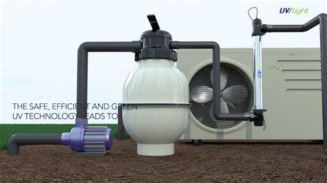 UV Light: Ecological UV disinfection system for in ground and above ground pools - YouTube