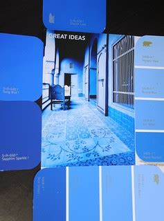 Great ideas, Marrakesh blue room from Agnes Emery, paint c… | Flickr