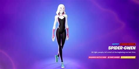 Fortnite: Wie man Spider-Gwen-Skin in Staffel 4 bekommt