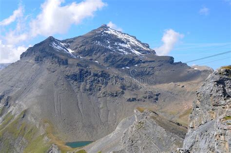 The Schilthorn Cable Car is Famous from the James Bond Movie Stock ...