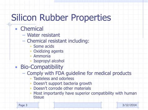 PPT - Silicon Rubber PowerPoint Presentation, free download - ID:321455