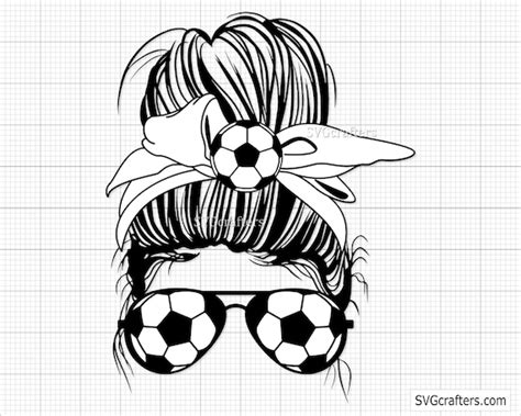 Embellishments Papercraft Soccer mom svg Momlife Soccer svg Cricut & Silhouette cut files ...