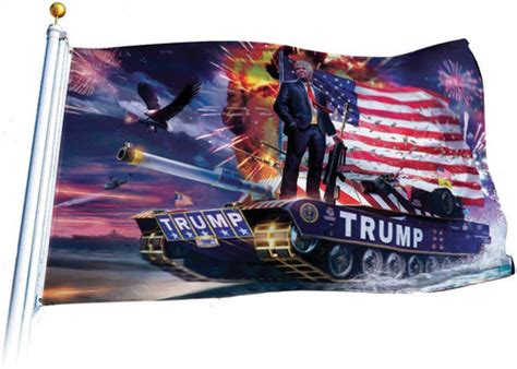 Trump Tank Flag - Hero Outdoors