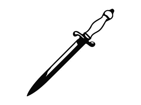 Dagger Clip Art Svg Dagger Clipart Image Dagger Clip Art - Etsy