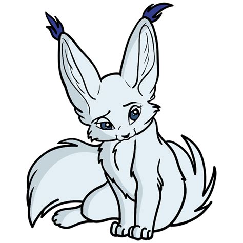 Fennec Fox Easy Cute Baby Fox Drawing - bmp-news